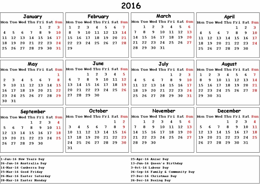 australia post new year 2016 2016년 호주 달력 및 휴일 공휴일 여행팁 네이버 블로그 australia post new year 2016 2016년 호주 달력 및 휴일 공휴일 여행팁 네이버 블로그