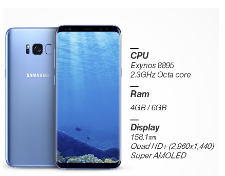 삼성 갤럭시 S8 플러스 SM-G955N 가격 및 성능 : 네이버 블로그